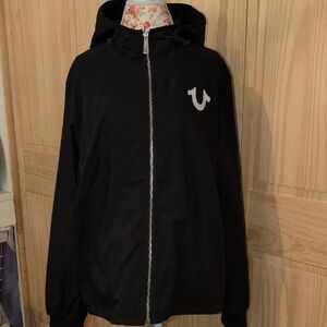 True Religion Black Mens Jacket